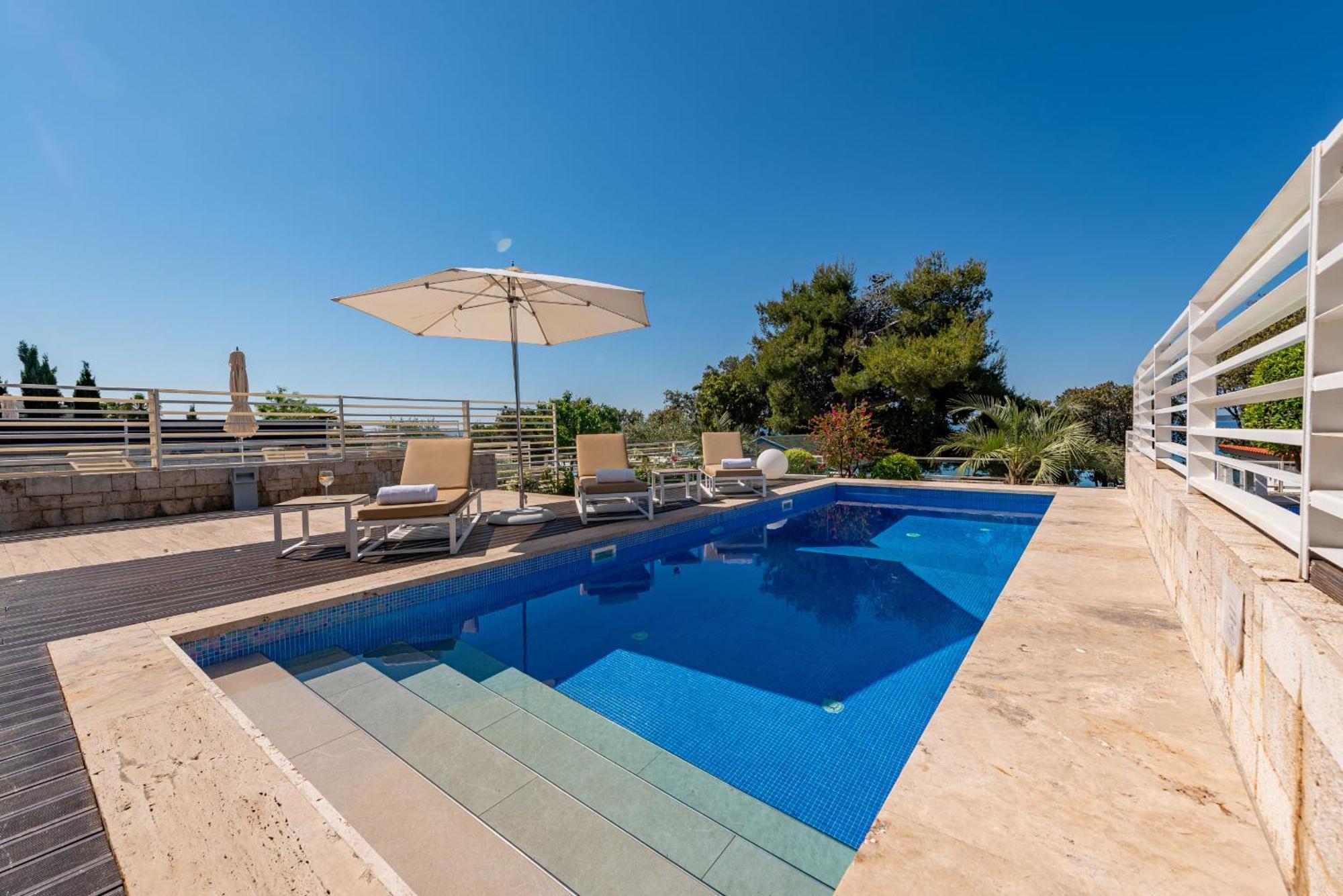 Villa Oleander Zadarvillas Петрчане Экстерьер фото